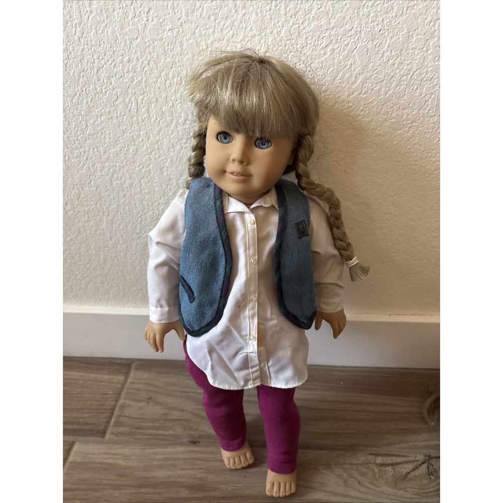 Vintage American Girl Pleasant Company Kirsten Larson Doll w/ Braids 1989